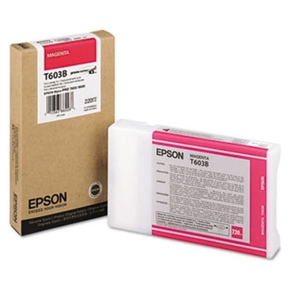 Tinta Epson UltraChrome K3 Magenta 220 ml para Stylus Pro 7800, 9800 - T603B00