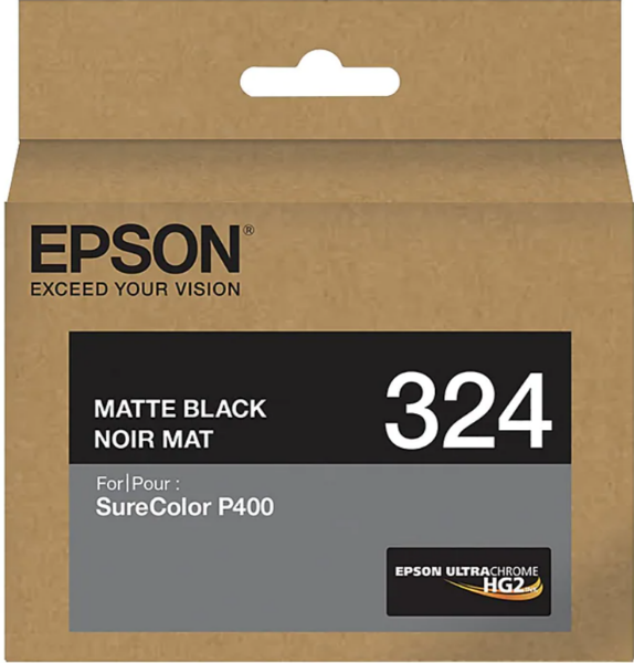 Cartucho de tinta Epson 324 negro mate de 14 ml para SureColor P400 - T324820