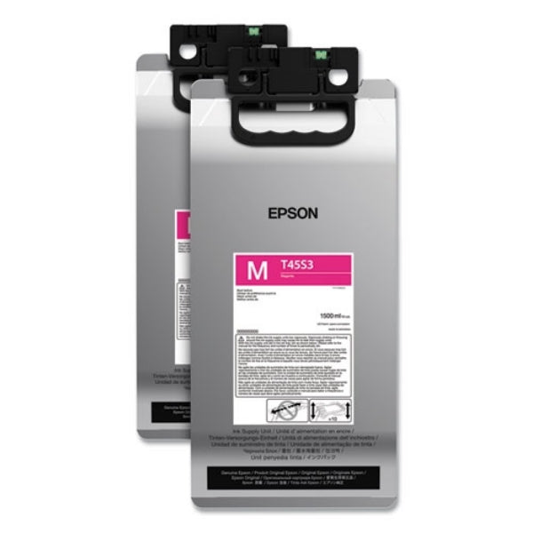 Tinta magenta de alto rendimiento Epson (T45S) UltraChrome RS 1,5 l (paquete de 2) para SureColor R5070L - T45S320