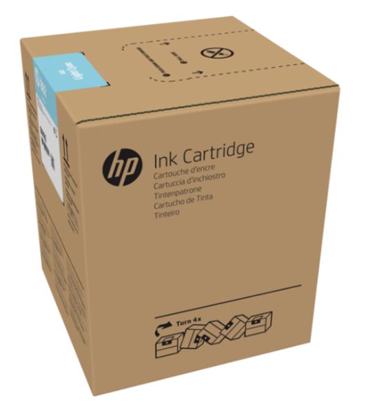 Cartucho de tinta látex cian claro HP 882 de 5 litros para R2000 - G0Z14A