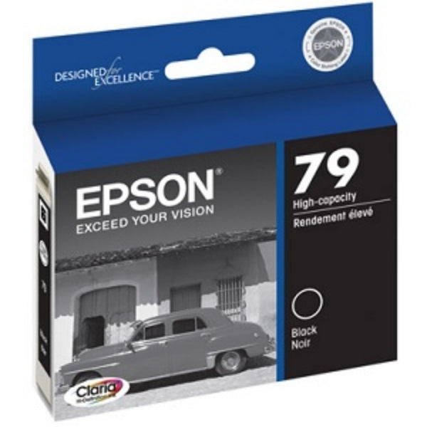 Tinta negra de alta capacidad EPSON 79 Claria para Stylus Photo 1400 y Artisan 1430 - T079120