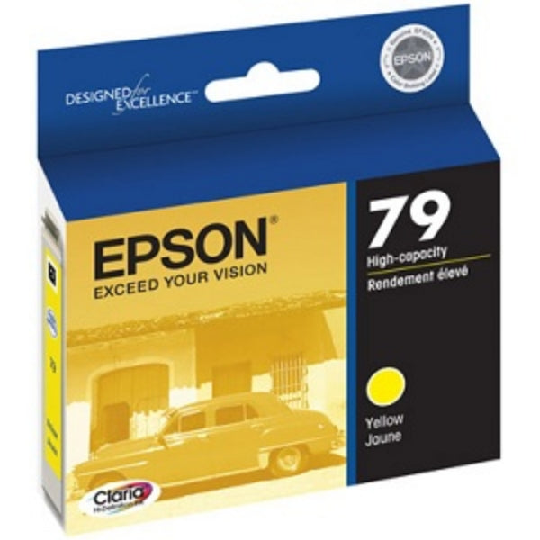 Tinta amarilla de alta capacidad Epson 79 Claria para Stylus Photo 1400 y Artisan 1430 - T079420
