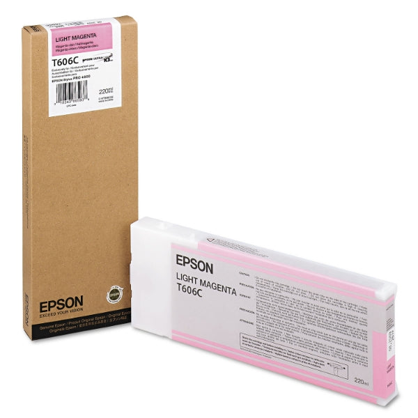 Tinta Epson UltraChrome K3 Magenta Claro 220 ml para Stylus Pro 4800 - T606C00