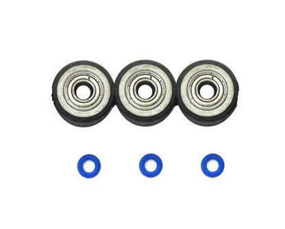 Juego de rodillos de presión (3 piezas) para Mimaki CJV150 / CJV300 / CJV30 - (SPA-0167) 