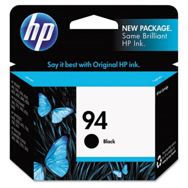Cartucho de tinta de inyección de tinta HP 94 negro - C8765WN