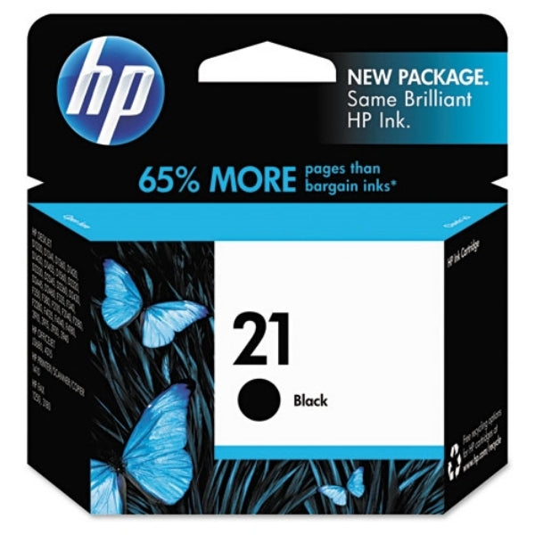 Cartucho de tinta de inyección de tinta HP 21 negro - C9351AN