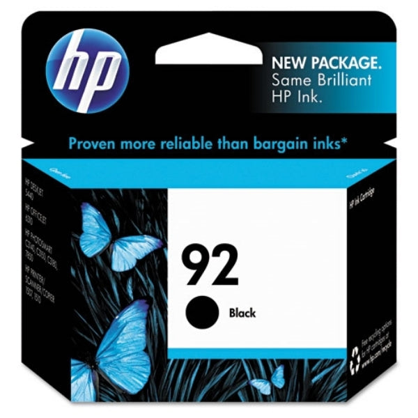 Cartucho de tinta original HP 92 negro - C9362WN