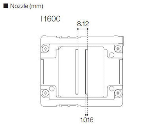 Cabezal de impresión a base de agua Epson I1600-A1 para impresoras DTF/sublimación