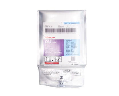 Tinta cian Lite SS21 (paquete de 2000 ml) para Mimaki JV5/JV33/JV300/JV330/CJV150/CJV300/CJV330/CJV30 - SPC-0588LC 