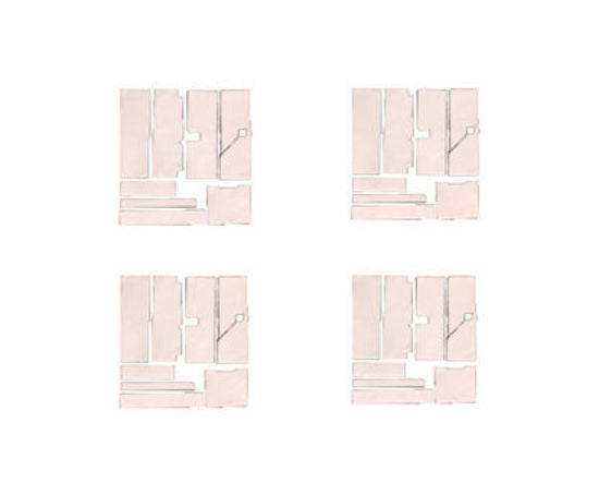 Almohadilla recolectora de tinta residual Epson L1800 (4 juegos de 8 piezas) 