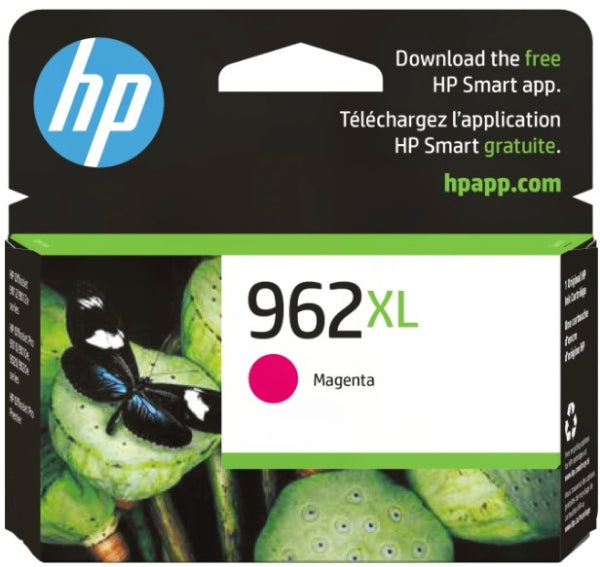 Cartucho de tinta original HP 962XL magenta para HP OfficeJet Pro 9015, 9025 - 3JA01AN