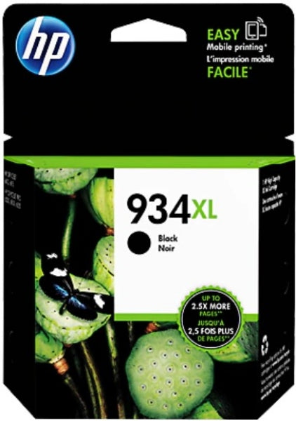 Cartucho de tinta original HP 934XL de alto rendimiento, negro, para HP OfficeJet Pro 6230 y 6830 - C2P23AN