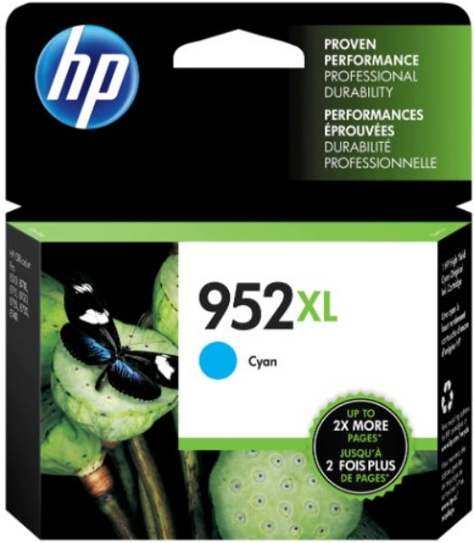 Cartucho de tinta cian de alto rendimiento HP 952XL - L0S61AN