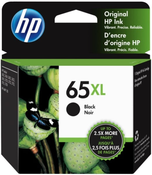 Cartucho de tinta original HP 65XL negro - N9K04AN