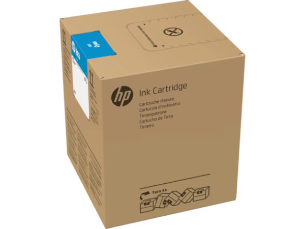 Cartucho de tinta cian HP 883 de 5 l para Latex HP serie 2700, FS50 y FS60 - G0Z28A