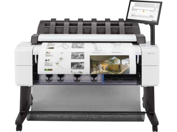 Impresora multifunción HP DesignJet T2600 PostScript de 36 pulgadas (3XB78A) - Unidad de un solo rollo / Reacondicionada (90 días, 1, 2, 3 o 4 años de garantía / con accesorios de arranque)