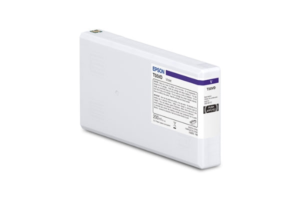 Cartucho de tinta violeta Epson T55V UltraChrome PRO10 de 200 ml para SureColor P5370 - T55VD00