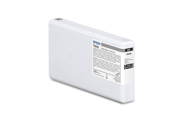 Cartucho de tinta Epson T55V UltraChrome PRO10 negro mate de 200 ml para SureColor P5370 - T55V800
