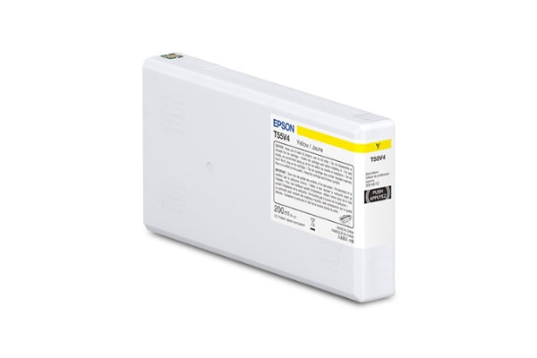 Cartucho de tinta amarilla Epson T55V UltraChrome PRO10 de 200 ml para SureColor P5370 - T55V400
