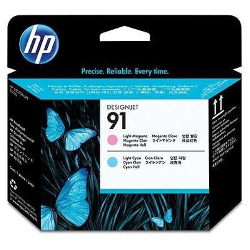 Cabezal de impresión HP 91 magenta claro y cian claro para DesignJet Z6100 - C9462A