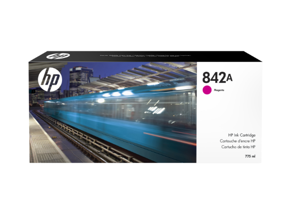 Cartucho de tinta magenta HP 842A PageWide XL de 775 ml para HP PageWide XL 8000 - C1Q47A