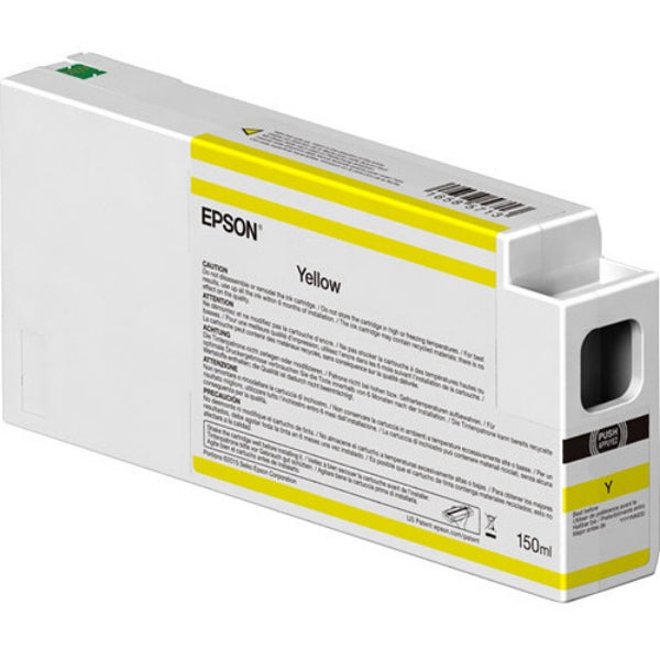Cartucho de tinta amarilla EPSON UltraChrome HD de 150 ml para SureColor P6000, P7000, P8000 y P9000 - T54V400