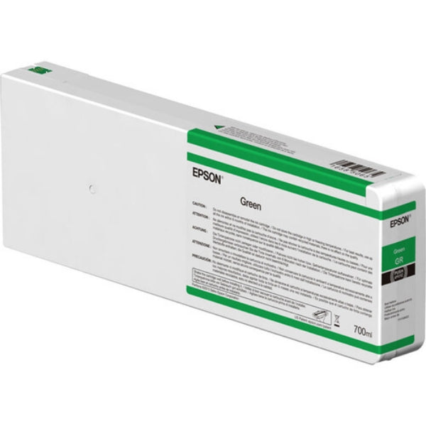 Cartucho de tinta verde EPSON UltraChrome HDX de 700 ml para SureColor P7000 y P9000 - T55KB00