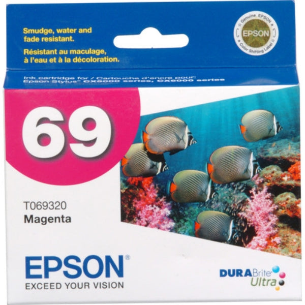 Cartucho de tinta Epson 69 DURABrite Ultra Magenta - T069320-S