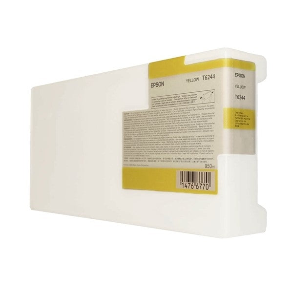 Cartucho de tinta solvente Epson T624 UltraChrome GS de 950 ml amarillo para Stylus Pro GS6000 - T624400