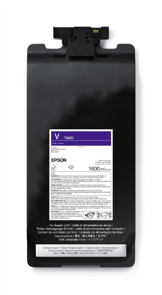 Tinta violeta Epson UltraChrome PRO12 de 1,6 l para SureColor P20570 - T56ED20