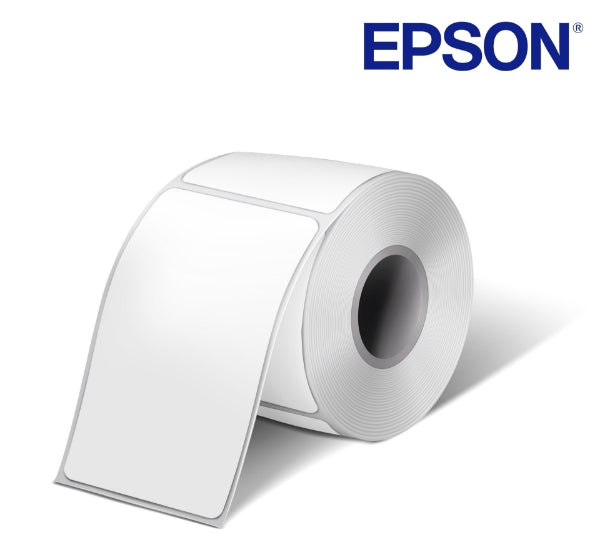 Epson ColorWorks Premium Matte Labels (box of 2 Rolls) 4"x8" DIE CUT (760 labels/roll) for C6000/C7500 - C60MD006