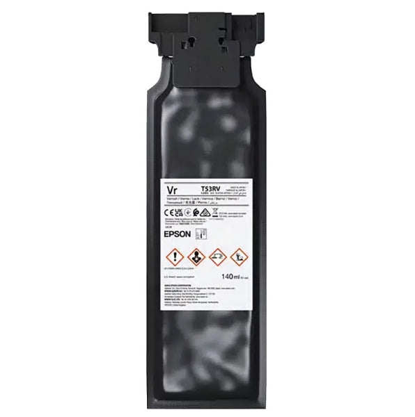 Paquete de tinta barniz Epson UltraChrome UV de 140 ml para SureColor V1070 - T53RV20