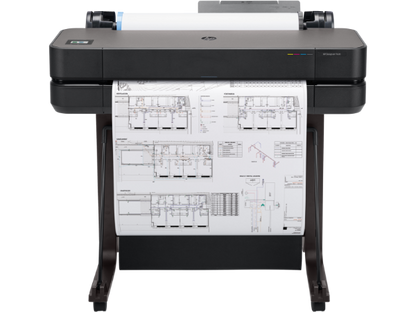 Plotter inalámbrico de gran formato HP DesignJet T630 de 24&quot; (edición 2025) - Nuevo