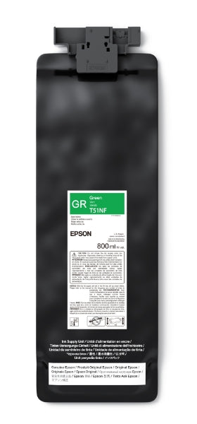 Cartucho de tinta ecosolvente verde Epson UltraChrome GS3 de 800 ml para SureColor S9170 - T51NF20