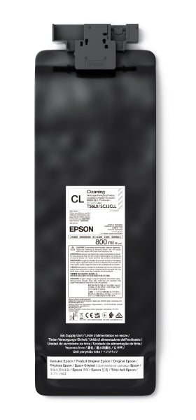 Cartucho de limpieza ecosolvente Epson UltraChrome GS3 de 800 ml para SureColor S7170 y S9170 - T56L000