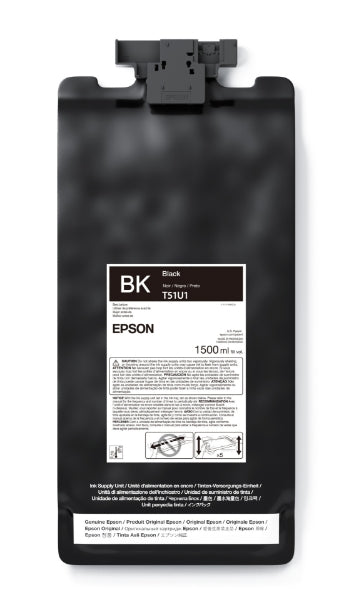 Cartucho de tinta ecosolvente Epson UltraChrome GS3 negro de 1,5 L para SureColor S9170 - T51U120