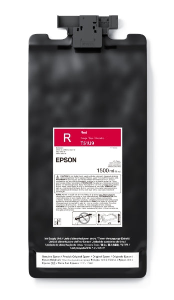 Cartucho de tinta ecosolvente roja Epson UltraChrome GS3 de 1,5 L para SureColor S9170 - T51U920