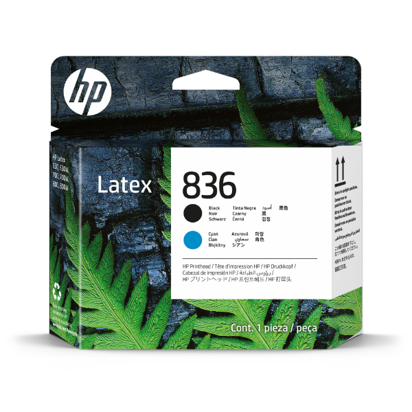 Cartucho de tinta HP 832 magenta claro de 1 litro para Latex 630, 630 W, 700, 700 W - 4UV80A