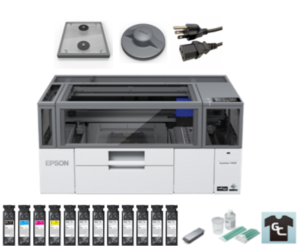 Impresora híbrida EPSON SureColor F1070 Standard Edition DTG y DTF - Nueva