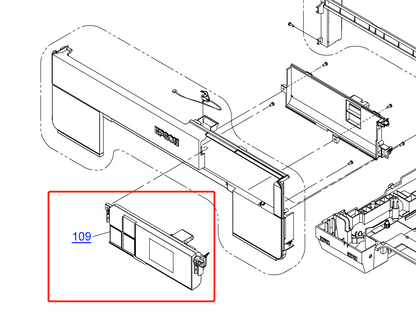 Conjunto de panel EPSON P600 - 1641102