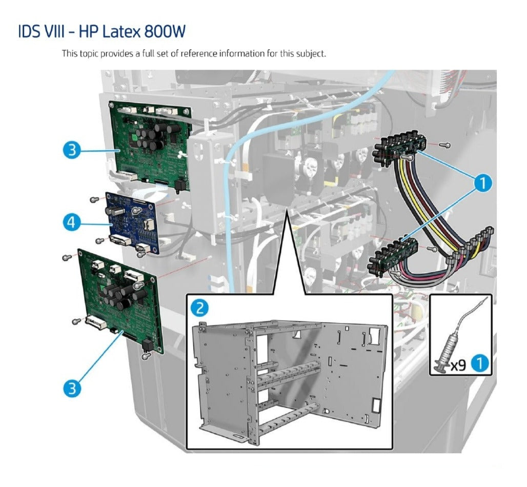 Sensor de presión para impresora HP Latex 700/700W (Y0U21-67157)