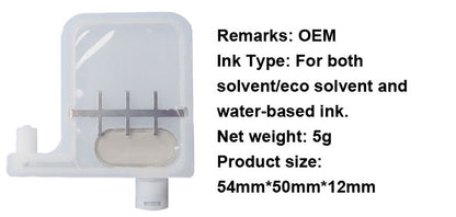 Generic Big Damper with Big Filter for Epson DX4 / DX5 Printhead