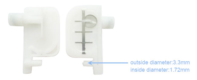Amortiguador pequeño de cabezal Epson DX3/DX4/DX5
