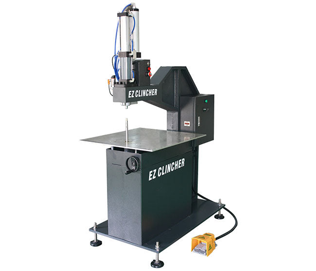 Máquina remachadora automática Ving para la fabricación de letras de canal de metal, máquina remachadora para trabajar metales