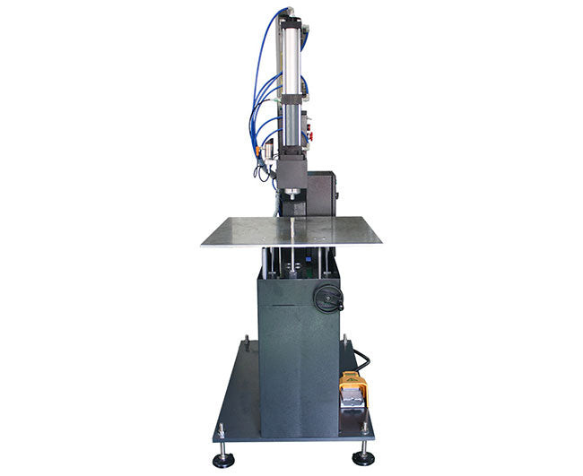 Máquina remachadora automática Ving para la fabricación de letras de canal de metal, máquina remachadora para trabajar metales
