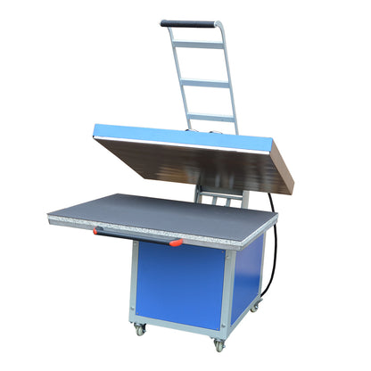 Qomolangma 31in x 39in Large Format Manual Operation Hand Force Textile Thermo Transfer Heat Press Machine 220V 1P 30A