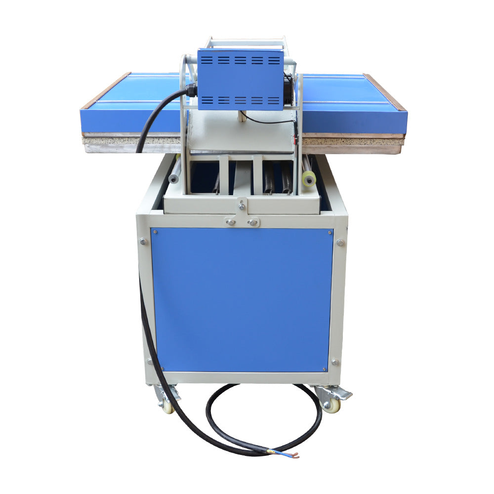 Prensa térmica manual Qomolangma de 39 x 47 pulgadas, formato grande, para textiles, 220 V, 1 polo, 41 A