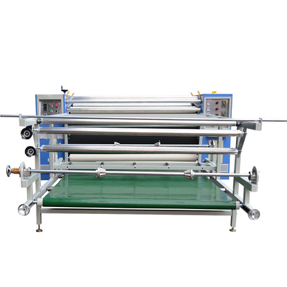 Máquina de transferencia térmica de gran formato de rollo a rollo de 67 pulgadas/1700 mm (máquina de calentamiento por aceite)