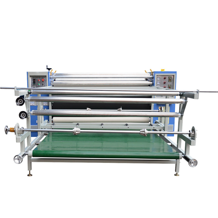 Máquina de transferencia térmica de gran formato de rollo a rollo de 67 pulgadas/1700 mm (máquina de calentamiento por aceite)