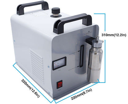 Pulidora de acrílico portátil de 300 W y 75 L, soldadora de oxígeno y hidrógeno